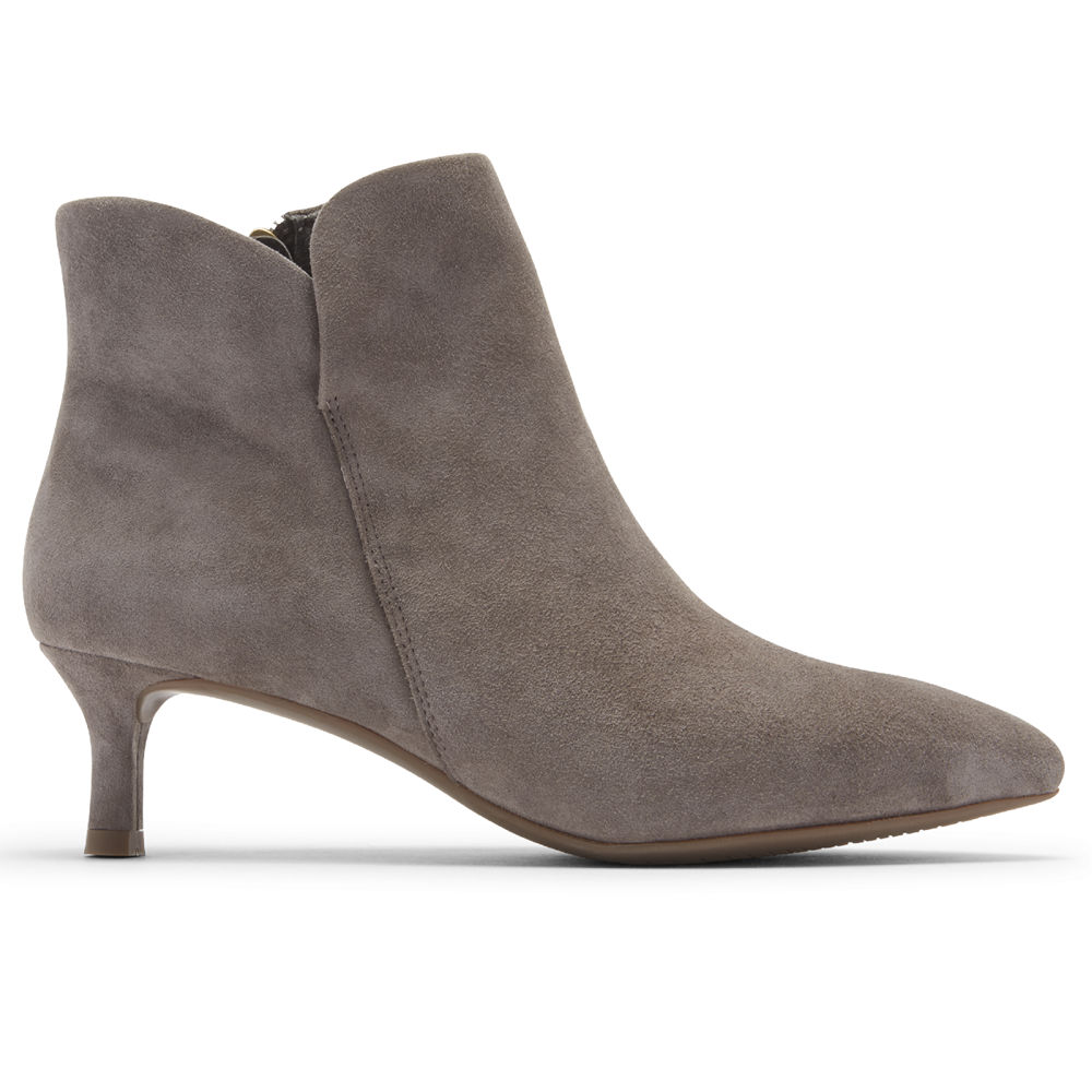 Botas Rockport Mulher Cinzentas - Total Motion Alaiya Ankle - 54092XIBA